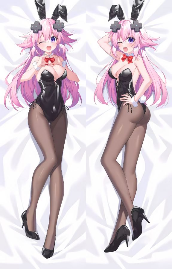 Hyperdimension Neptunia Neptune Anime Dakimakura Sexy Body Pillow Cover image 0