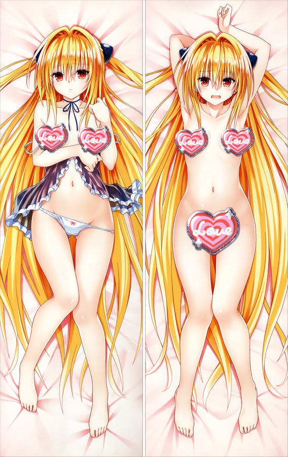 To Love-Ru Golden Darkness Yami Anime Dakimakura Body Pillow Cover image 0