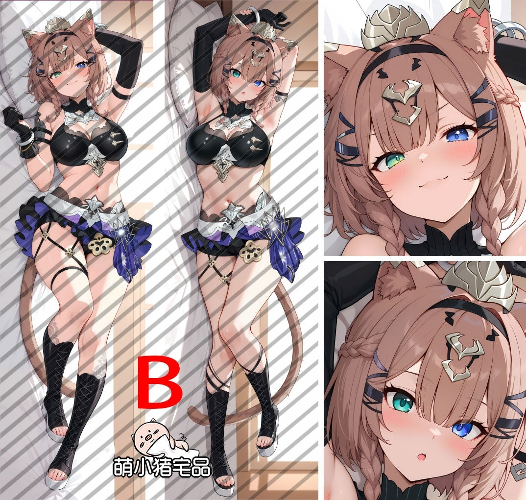 Honkai Impact 3rd Pardofelis Anime Dakimakura Body Pillow Cover image 0