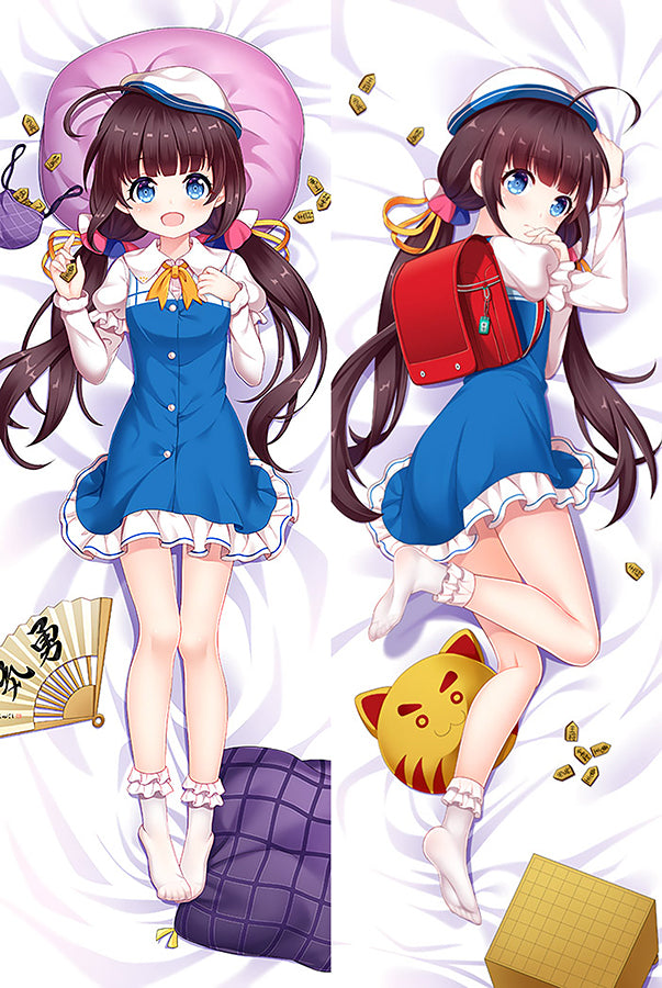The Ryuo's Work Is Never Done! Ai Hinatsuru Anime Dakimakura Girl Body Pillow Cover image 0