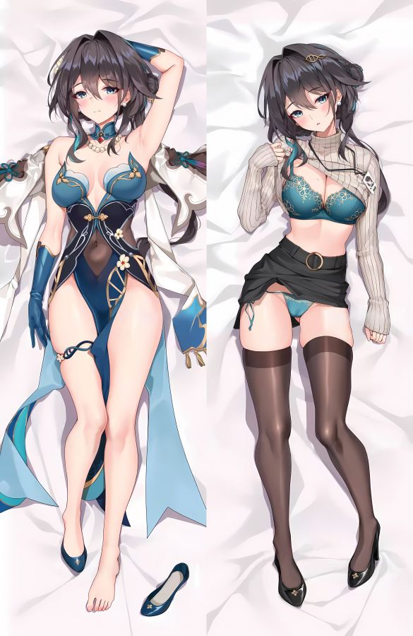Honkai: Star Rail Ruan Mei Anime Dakimakura Sexy Body Pillow Cover image 0