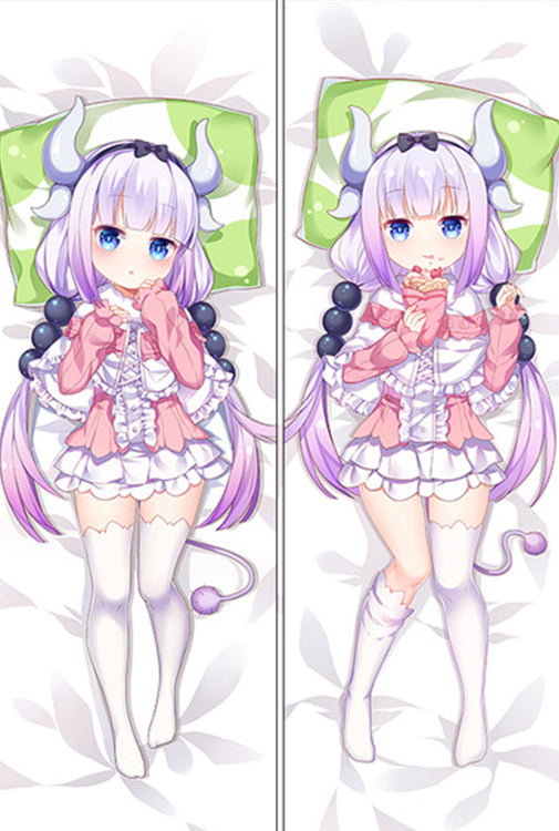 Miss Kobayashi's Dragon Maid Kanna Chan Anime Dakimakura Pillow Cover image 0