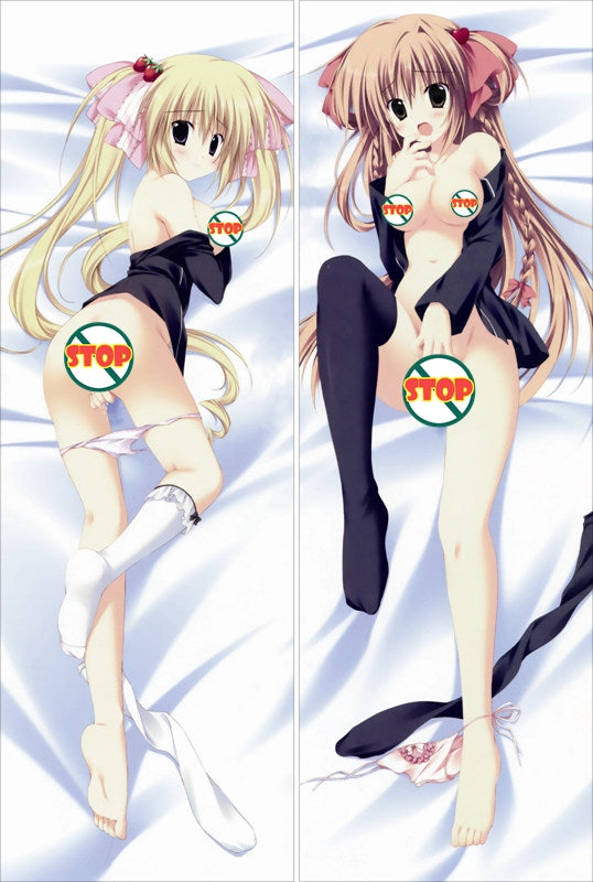 Gaku Ou: The Royal Seven Stars Annemarie Lohenstein +  Akari Konoe Anime Dakimakura Japanese Pillow Cover image 0