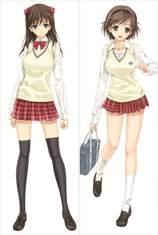 Platonic Heart Aya Iseshima Anime Dakimakura Body Pillow Cover image 0