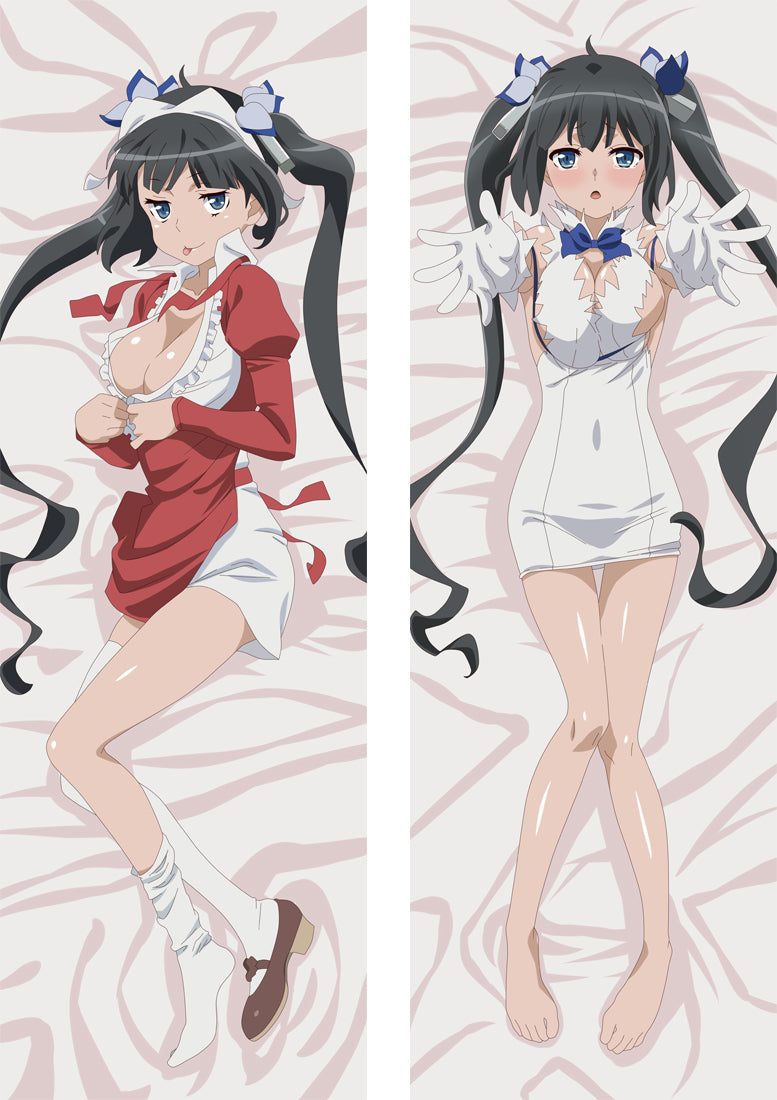 Is It Wrong to Try to Pick Up Girls in a Dungeon? Danmachi Hestia Anime Dakimakura Pillow Cover image 0