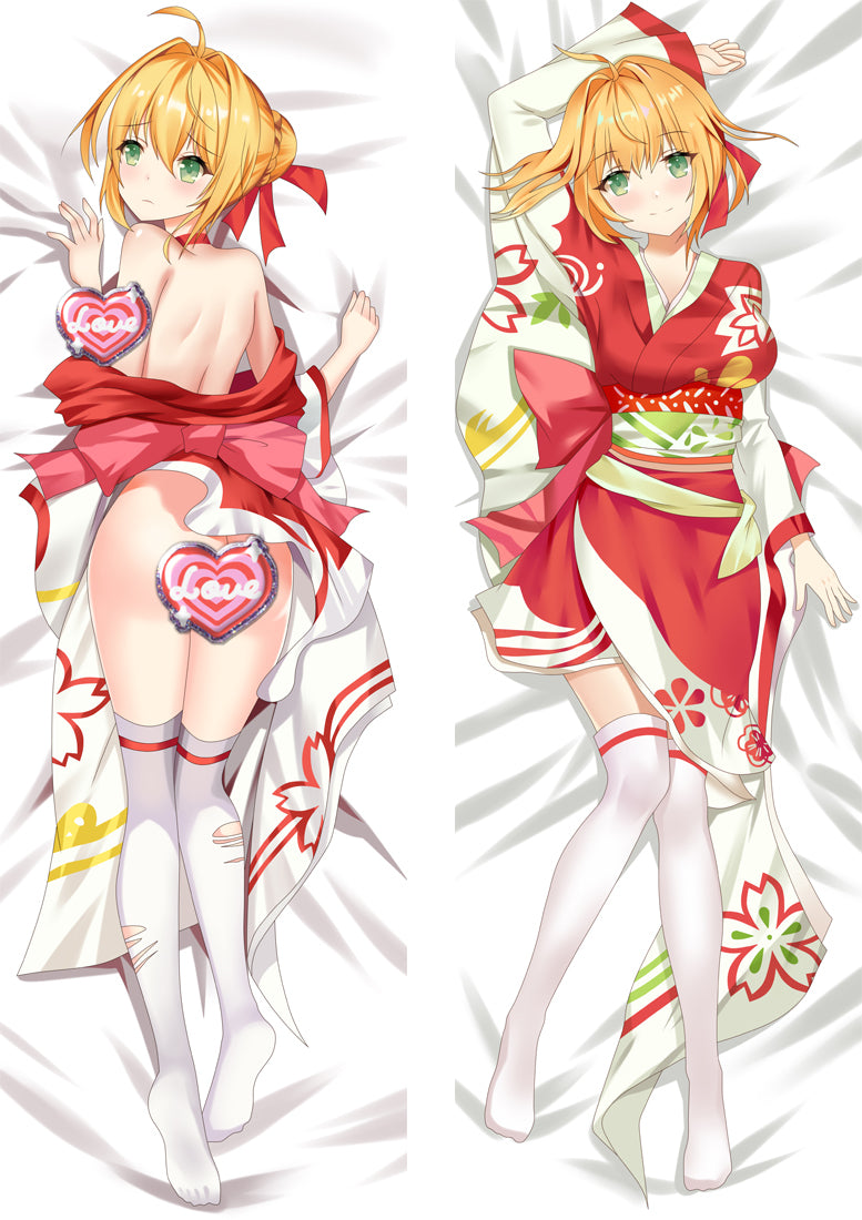 Fate Grand Order Saber Nero Body Pillow Cover image 0