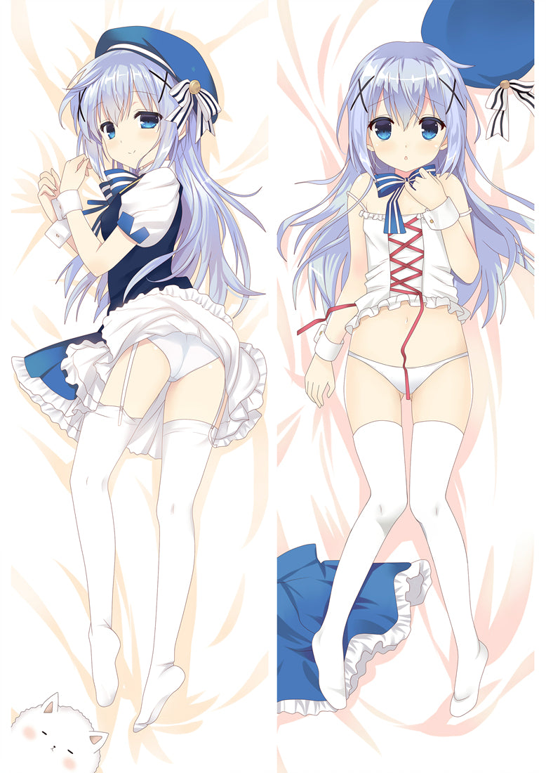 Is the Order a Rabbit Chino KafÅ« Anime Dakimakura Pillow Cover Mgf-86010 image 0
