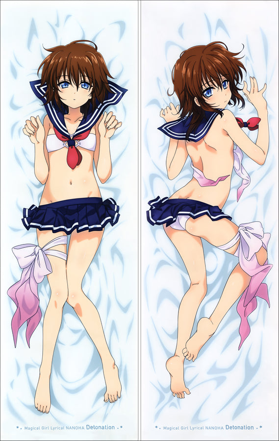 Magical Girl Lyrical Nanoha material-S Anime Dakimakura Pillow Cover image 0