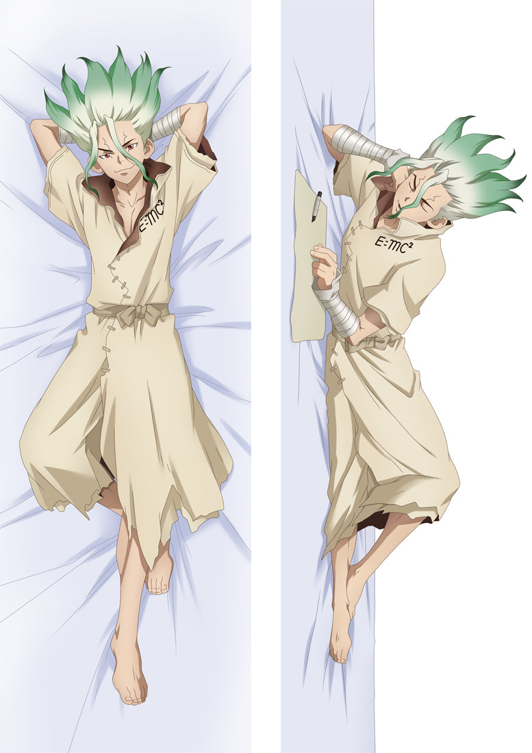 Dr. Stone Senkuu Ishigami Dakimakura Body Pillow Cover image 0