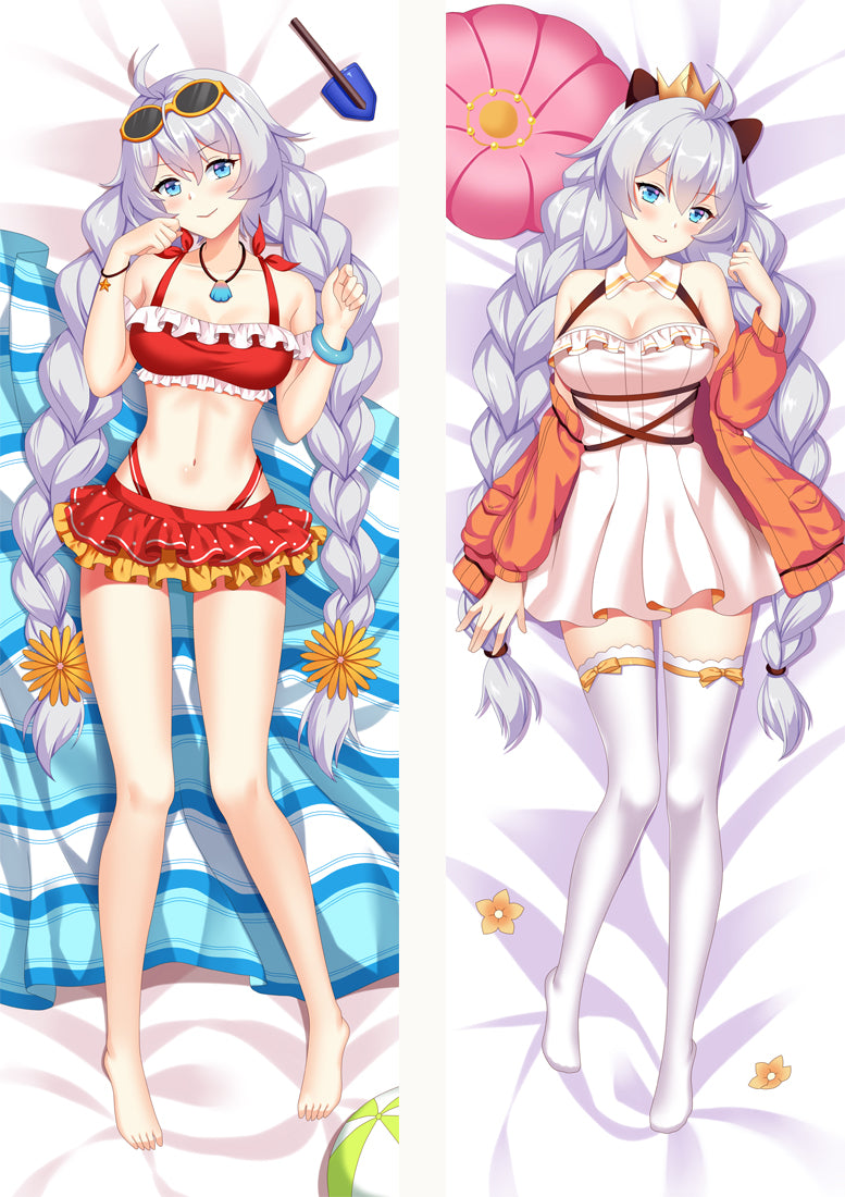 Honkai Impact 3rd Kiana Kaslana Anime Dakimakura Pillow Cover image 0