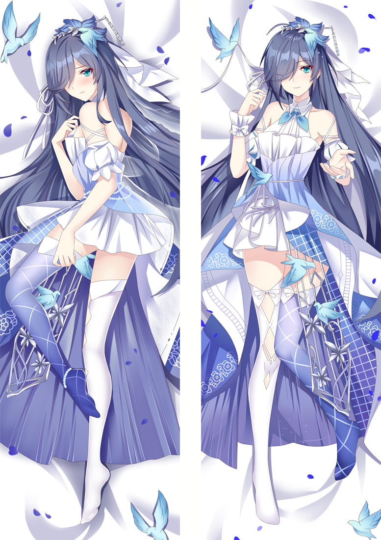 Honkai Impact 3rd Fuka Anime Dakimakura Body Pillow Cover image 0