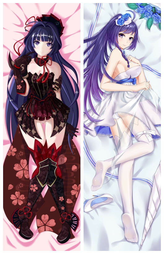 Honkai Impact 3rd Seele Vollerei &amp; Raiden Mei Anime Dakimakura Body Pillow Cover image 0