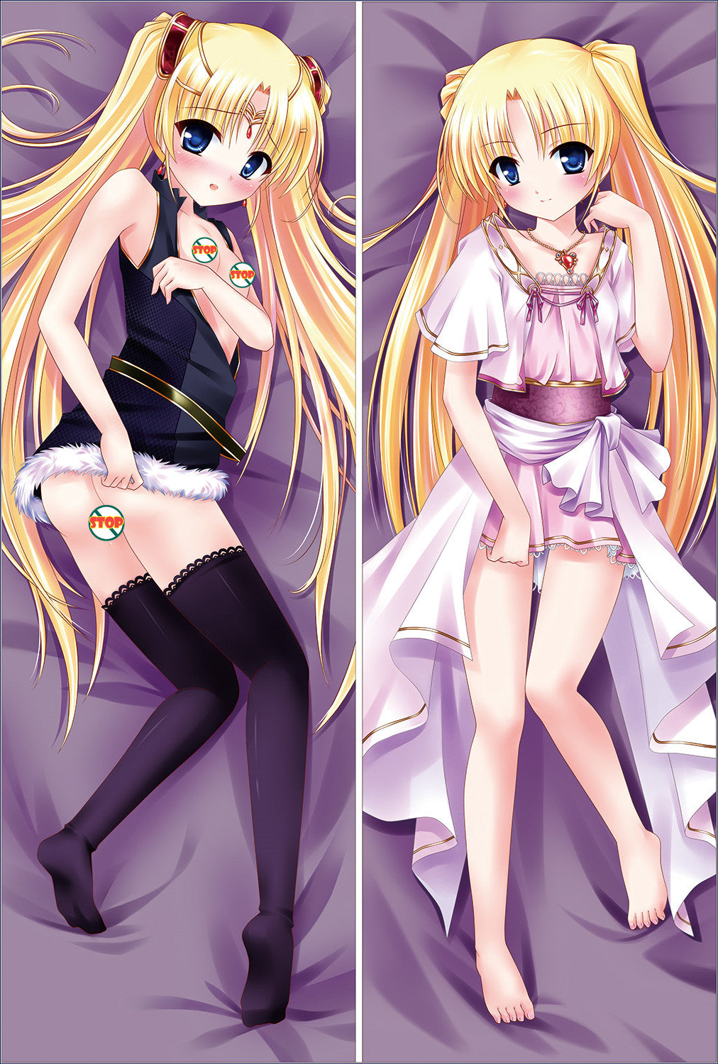 Aiyoku no Eustia Licia de novus Yurii Anime Dakimakura Pillow Cover WOW-YC203 image 0