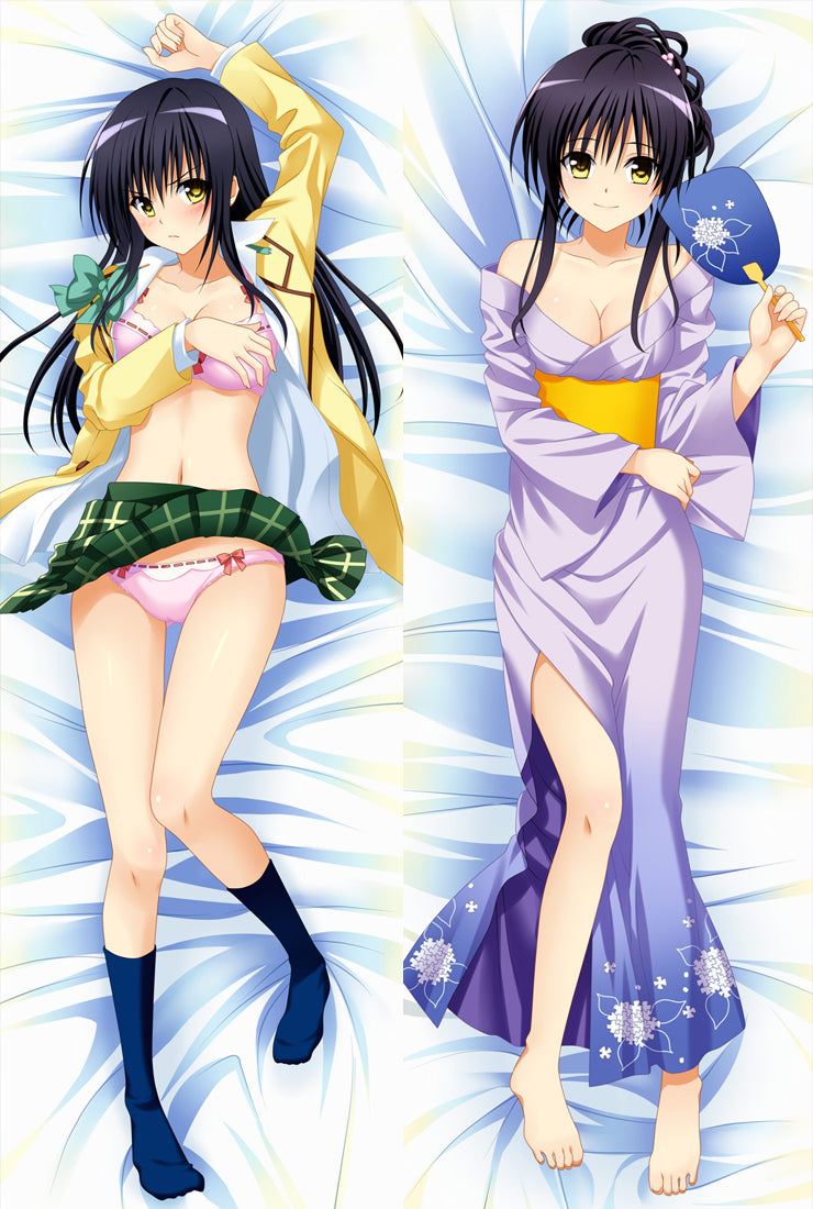 To Love-Ru Kotegawa Yui Anime Dakimakura Hugging Body Pillow Cover Case image 0