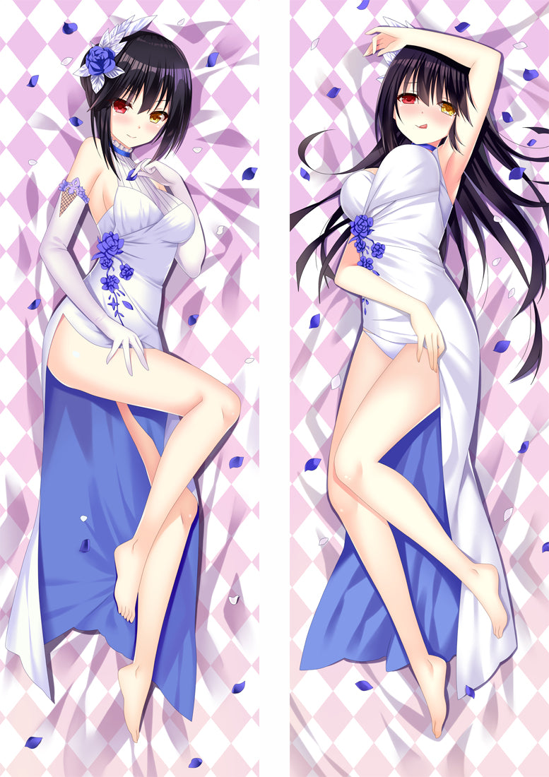 Date A Live Nightmare Tokisaki Kurumi Anime Dakimakura Pillow Cover image 0