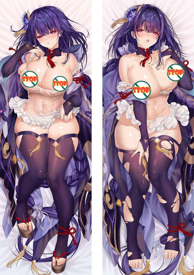 Raiden Shogun Baal Dakimakura Cover Genshin Impact image 0