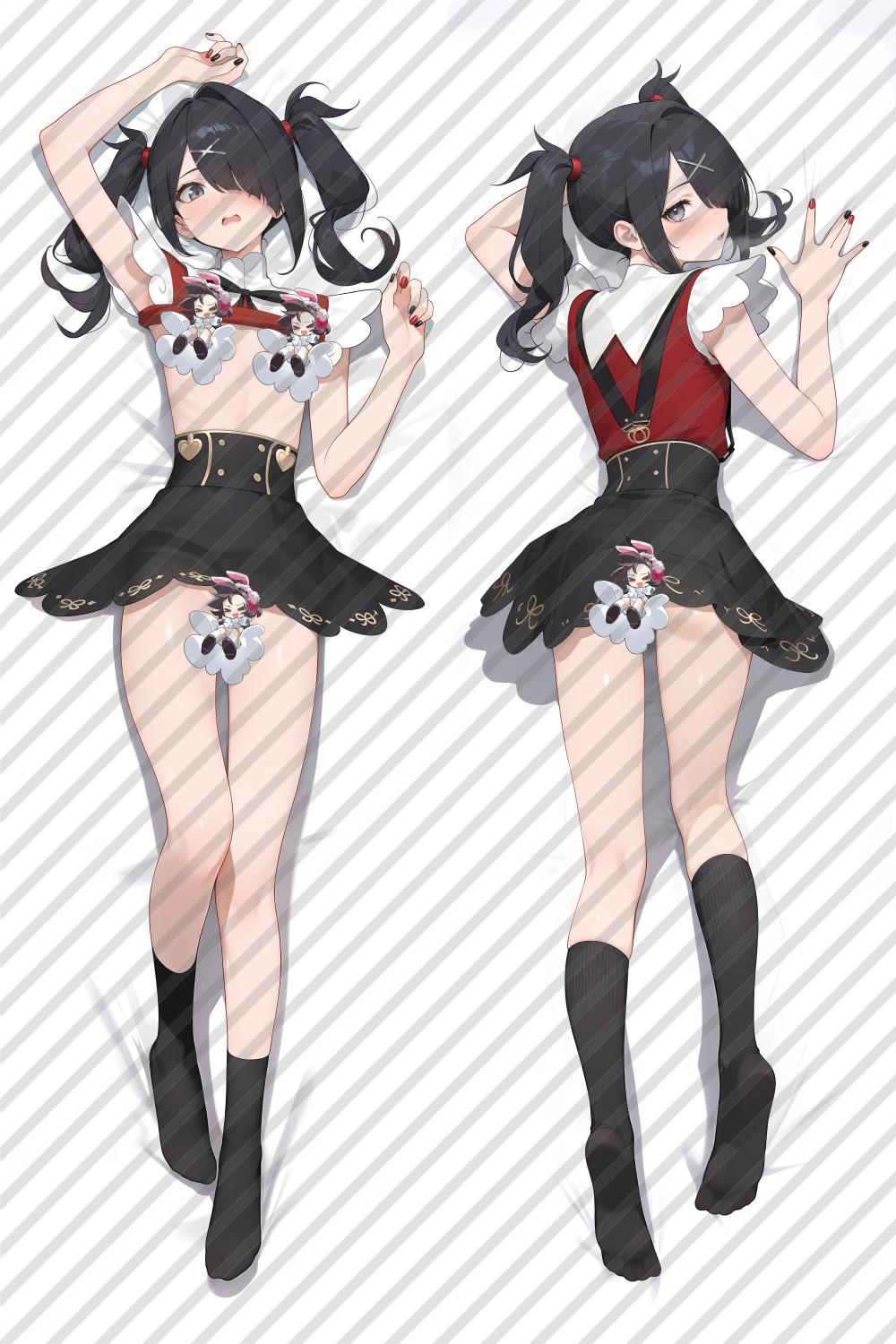 Needy Streamer Overload Ame-chan Anime Dakimakura Sexy Body Pillow Cover image 0