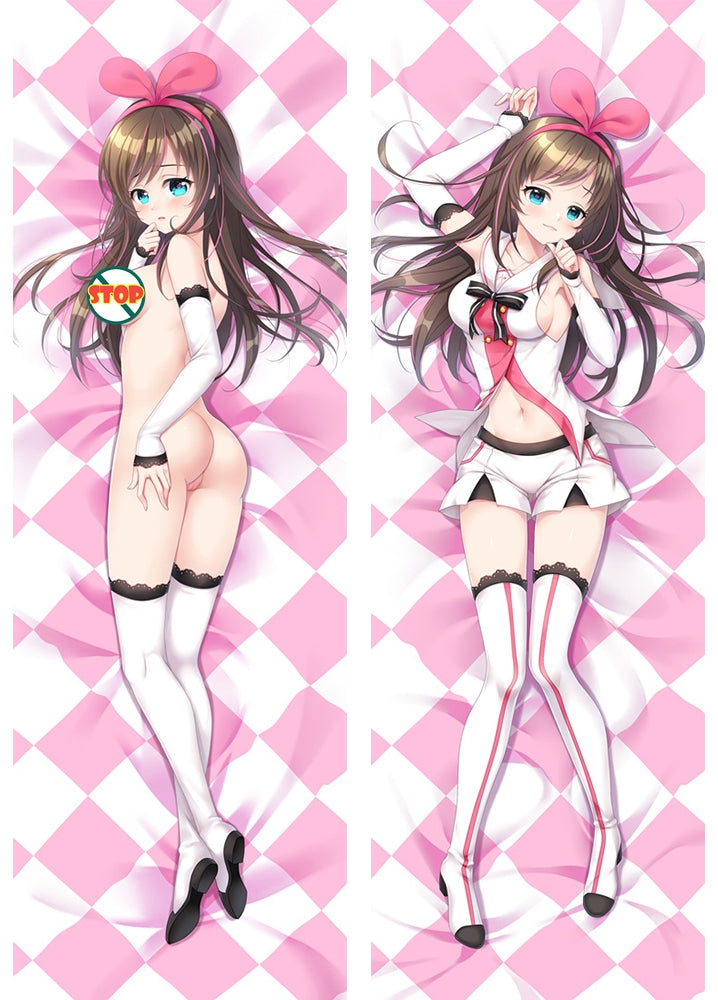 New Artist original Anime Dakimakura A.I.Channel Kizuna AI Hugging Body Pillow Case image 0