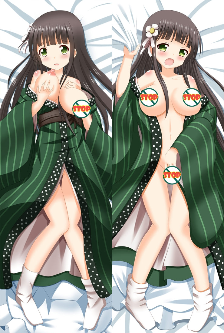 Is the Order a Rabbit? Chiya Ujimatsu Anime Dakimakura Japanese Hugging Body Pillow Cover image 0