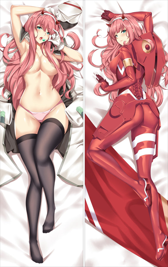 DARLING in the FRANXX ZERO TWO 002 Anime Dakimakura Pillow Cover image 0