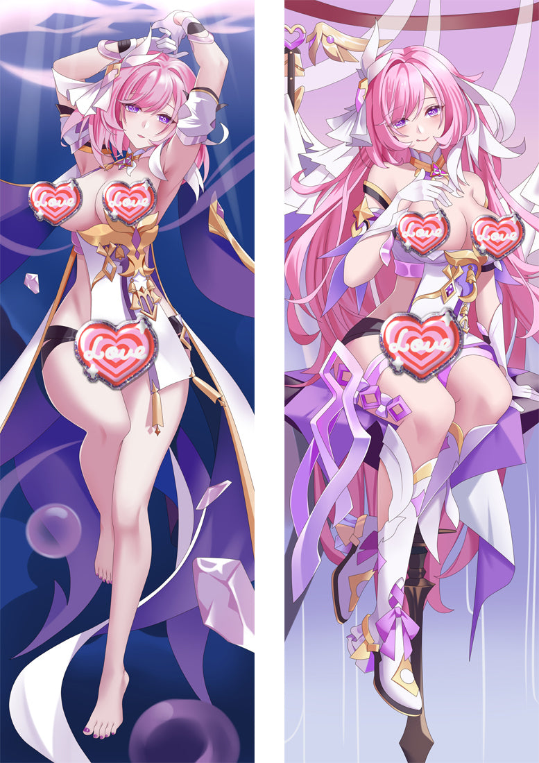 Honkai Impact 3rd Nsfw Elysia Dakimakura Body Pillow Case image 0