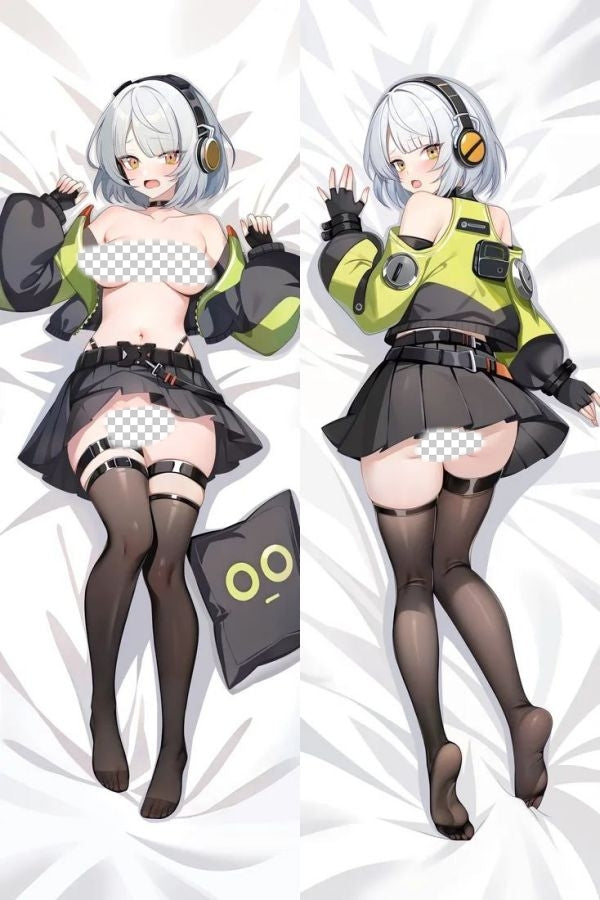 Zenless Zone Zero Anby Demara Anime Dakimakura Body Pillow Cover image 0