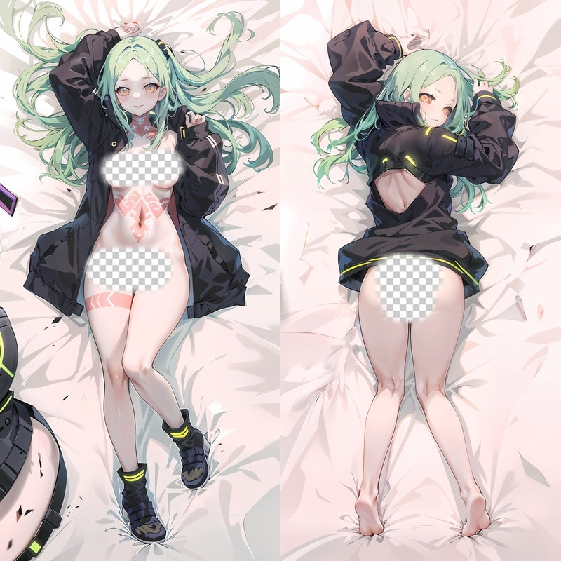 Cyberpunk Rebecca Anime Dakimakura Body Pillow Cover image 0