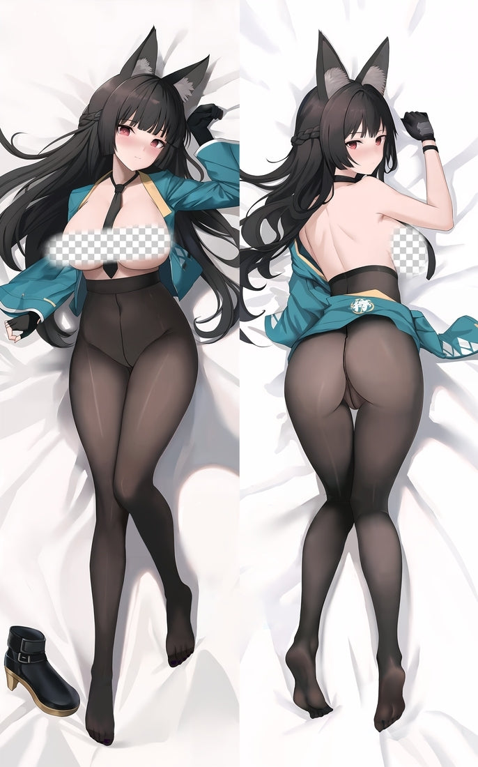 Zenless Zone Zero Hoshimi Miyabi Anime Dakimakura Sexy Body Pillow Cover image 0