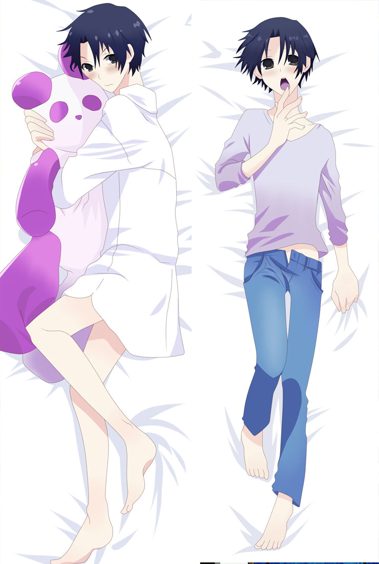 Blazblue Jin Kisaragi Anime Game Dakimakura Pillow Case Cover image 0