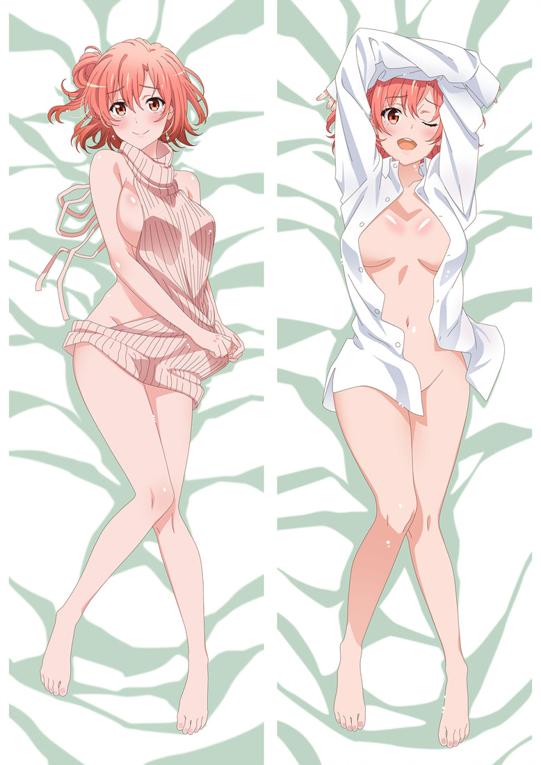 My youth romantic comedy in game is wrong as I expected Yui Yuigahama Anime Dakimakura Pillow Cover image 0