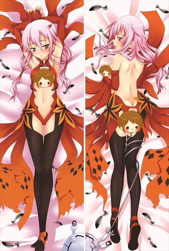 Guilty Crown Inori Yuzuriha Anime Dakimakura Pillow Cover image 0