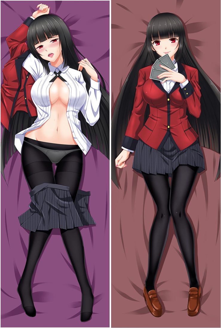Anime Dakimakura Kakegurui Compulsive Gambler Yumeko Jabami Dakimakura Hug Body Pillow Case Cover image 0