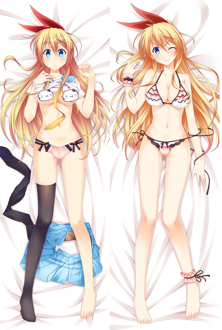 Nisekoi False Love Chitoge Kirisaki Anime Dakimakura Pillow Cover image 0