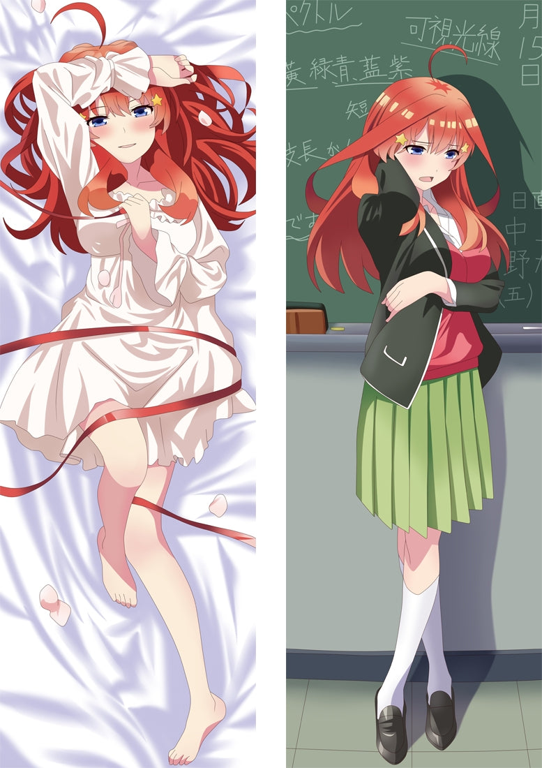The Quintessential Quintuplets Nakano Itsuki Anime Dakimakura Body Pillow Cover image 0