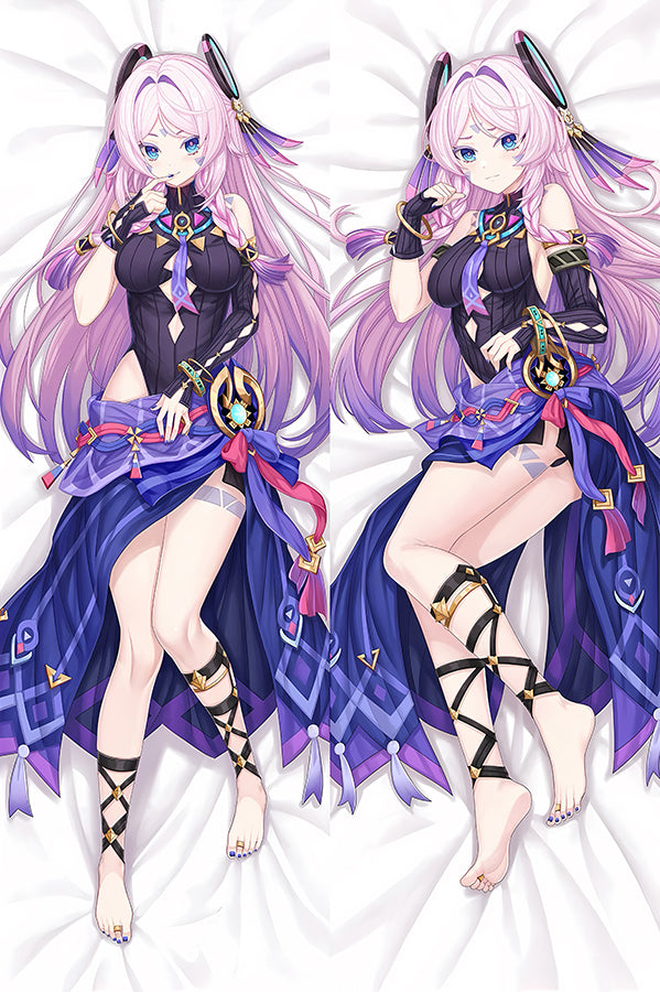 Genshin Impact Citlali Anime Dakimakura Girl Body Pillow Cover image 0
