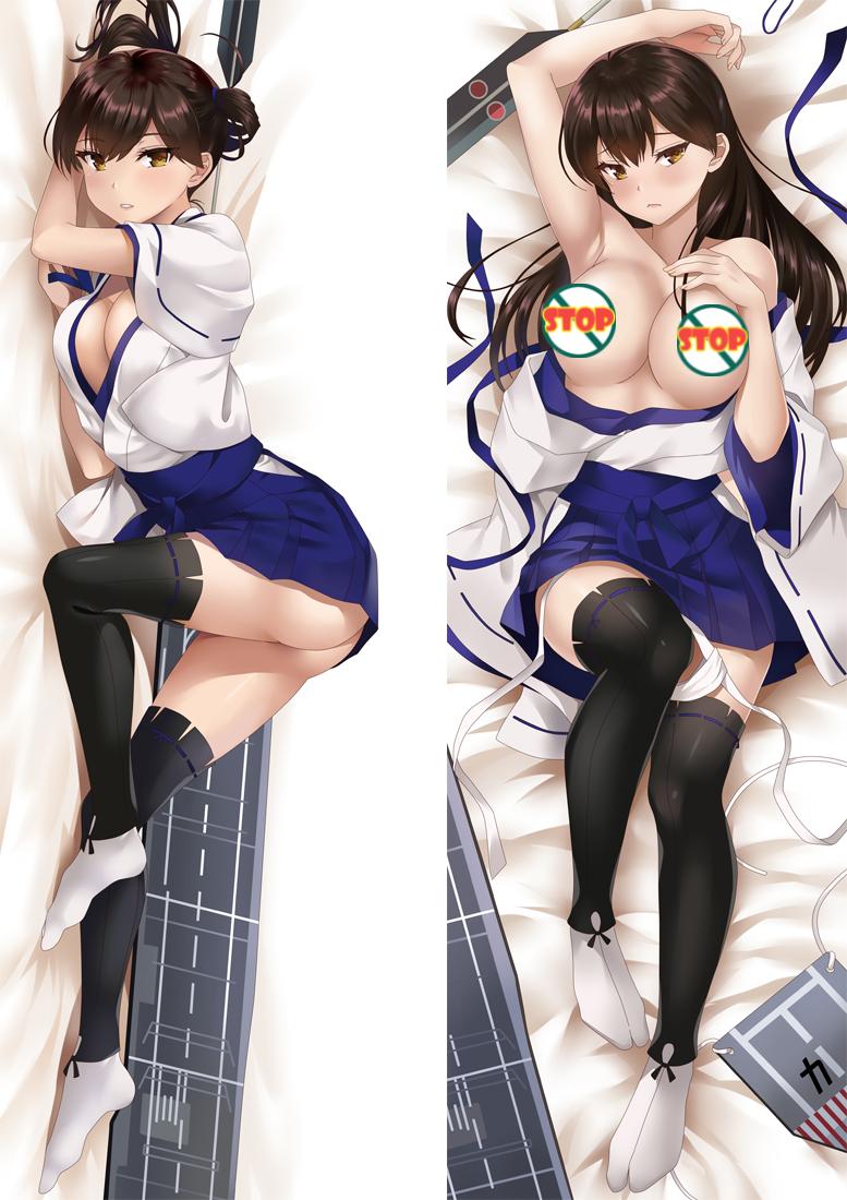 Kantai Collection Isokaze Dakimakura Body Pillow Cover image 0
