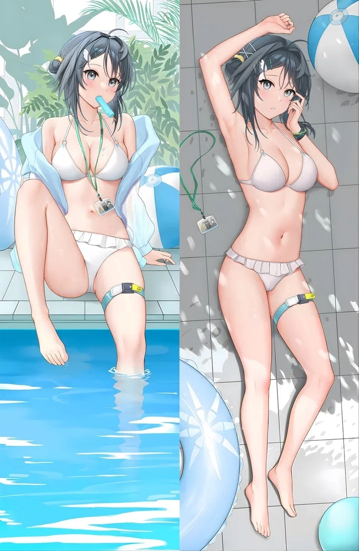 Arknights La Pluma Anime Dakimakura Body Pillow Cover image 0
