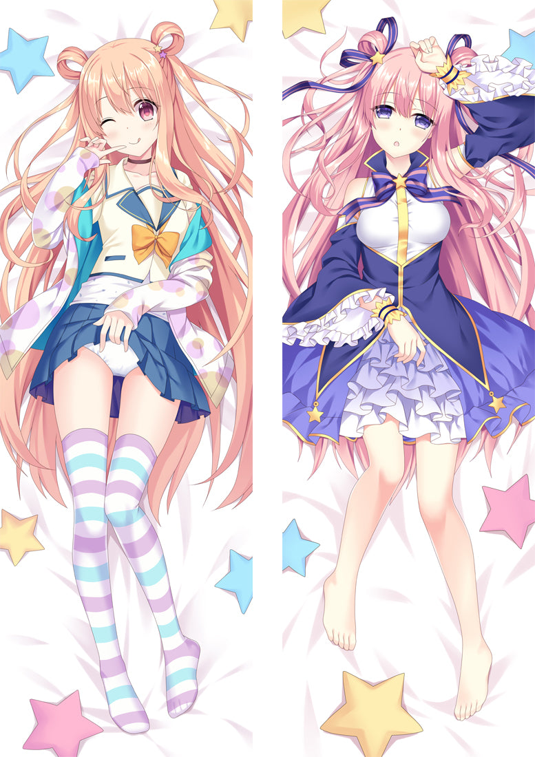 Princess Connect! Re:Dive Hatsune Anime Dakimakura Pillow Cover image 0