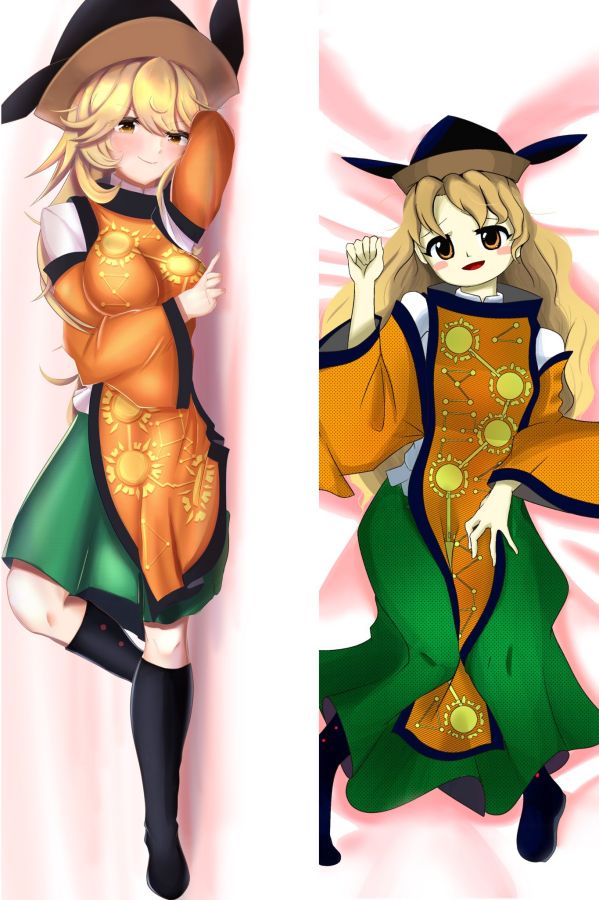 TouHou Project Kirisame Marisa Anime Dakimakura Girl Body Pillow Cover image 0