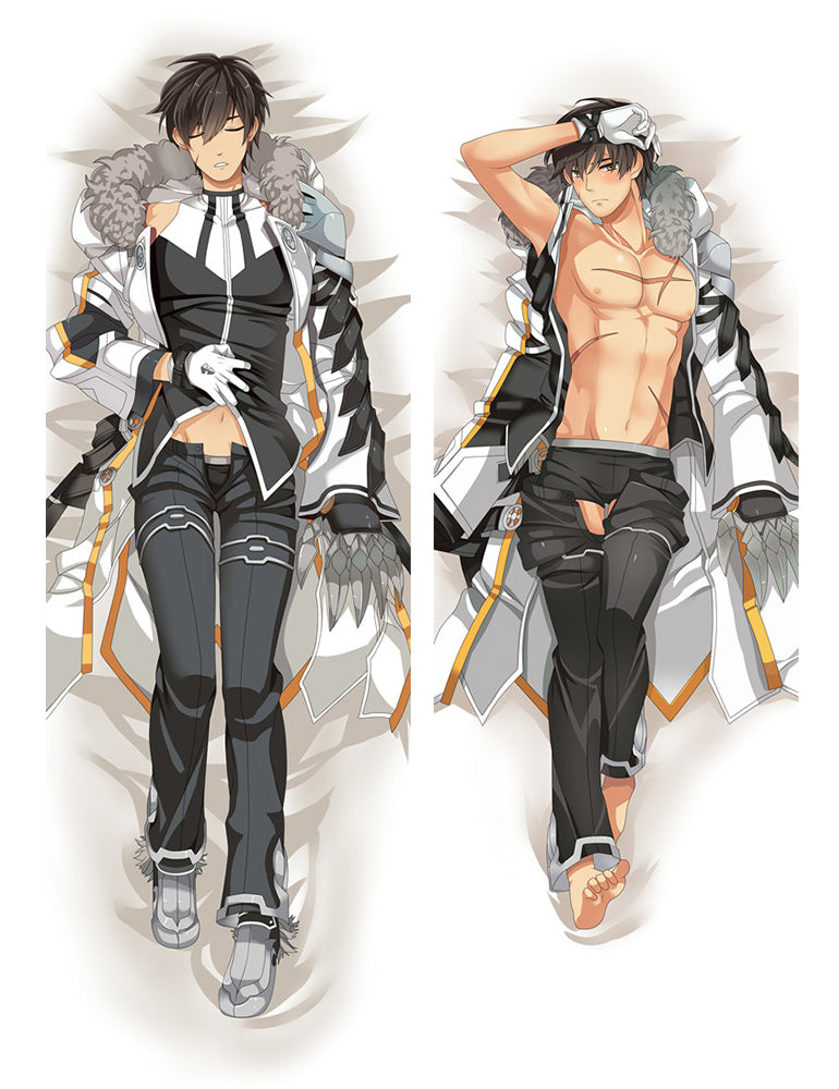 New Japanese Anime Dakimakura Elsword Hugging Body Pillow case Cover image 0