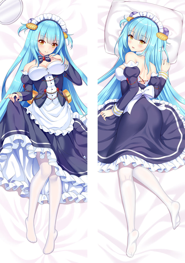 Azur Lane HMS Neptune Anime Dakimakura Pillow Cover image 0