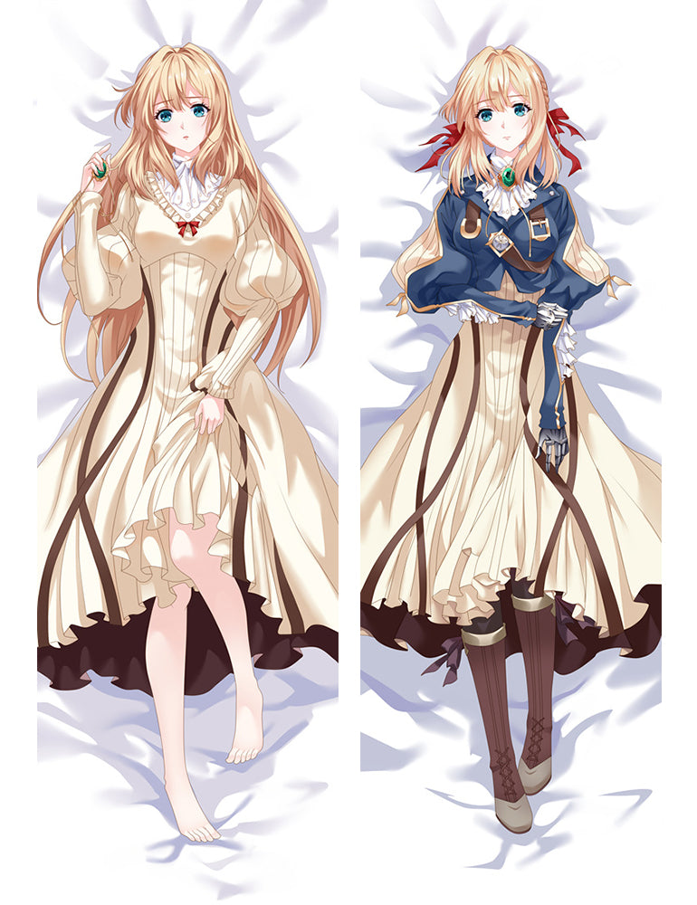 Violet Evergarden Anime Dakimakura Pillow Cover image 0