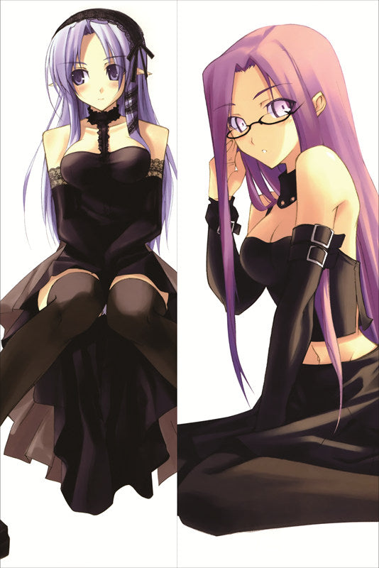 Fate stay night Rider + Illyasviel von Einzbern Anime Dakimakura Pillow Cover image 0