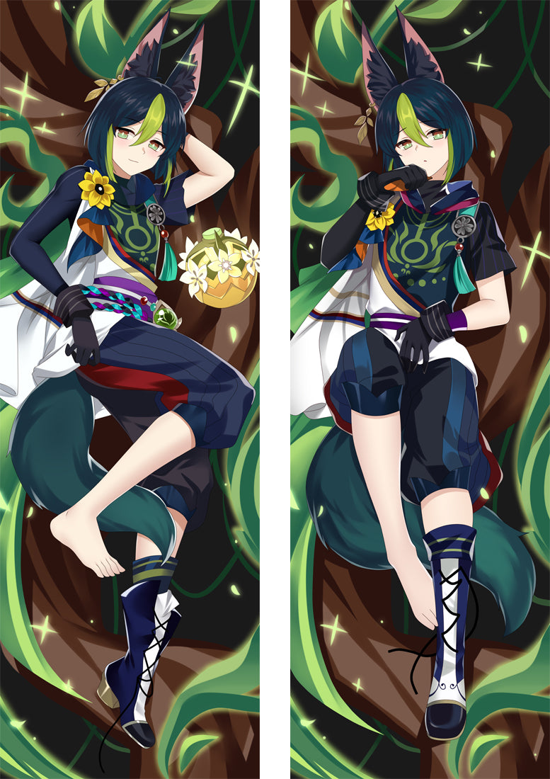 Genshin Impact Tighnari Dakimakura Body Pillow Cover image 0