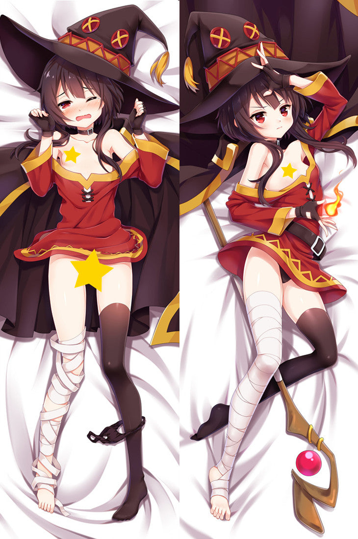 KonoSuba God's Blessing on This Wonderful World! Megumin Anime Dakimakura Pillow Cover image 0