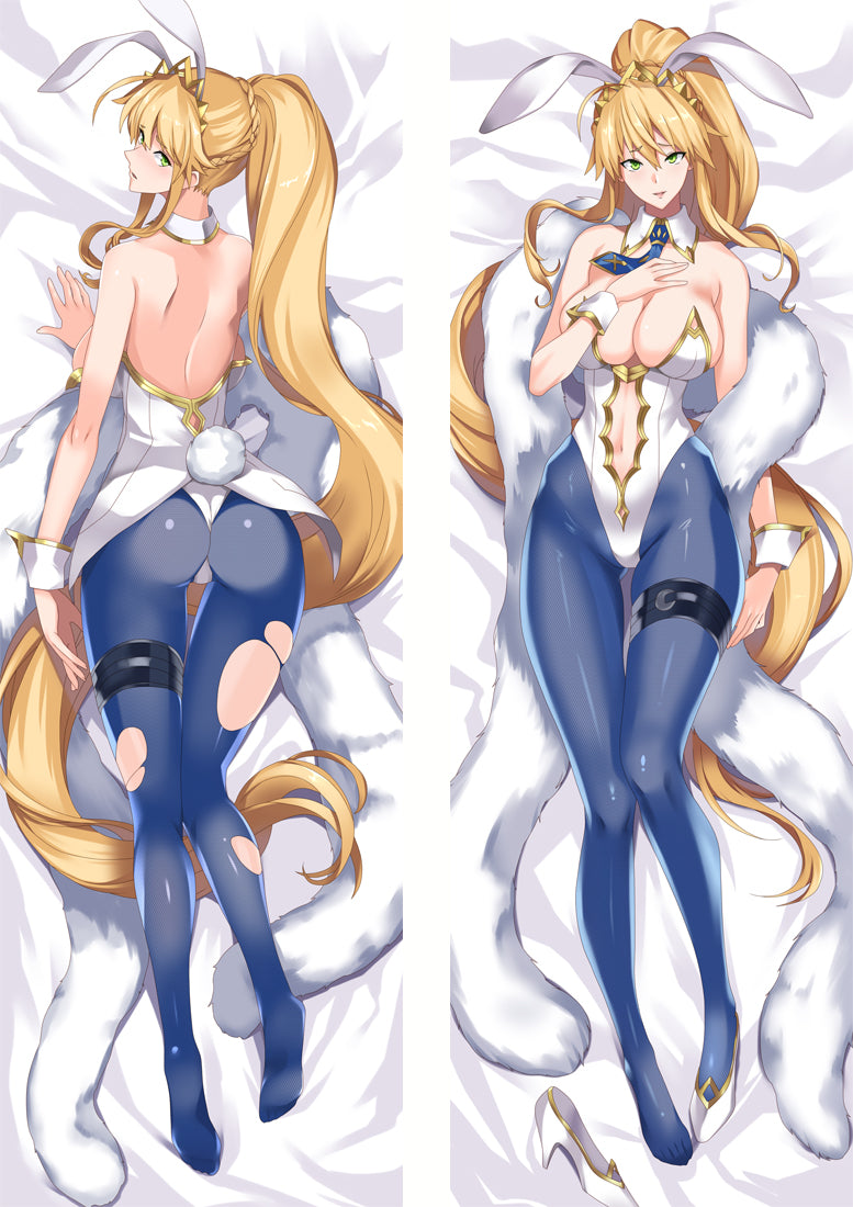 Fate/Grand Order FGO Altria Pendragon Anime Dakimakura Pillow Cover image 0