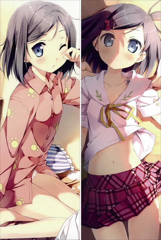 The 'Hentai' Prince and the Stony Cat Tsukiko Tsutsukakushi Anime Dakimakura Pillow Cover image 0