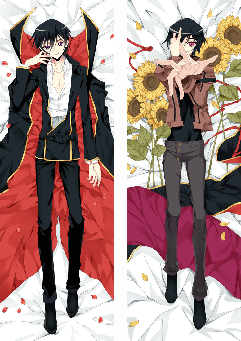 Code Geass Lelouch Lamperouge Anime Dakimakura Pillow Cover image 0