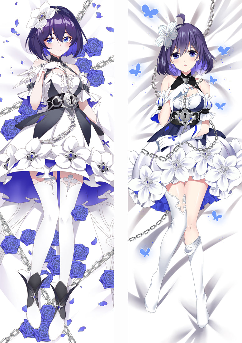 Honkai Impact 3rd Seele Vollerei Anime Dakimakura Pillow Cover image 0
