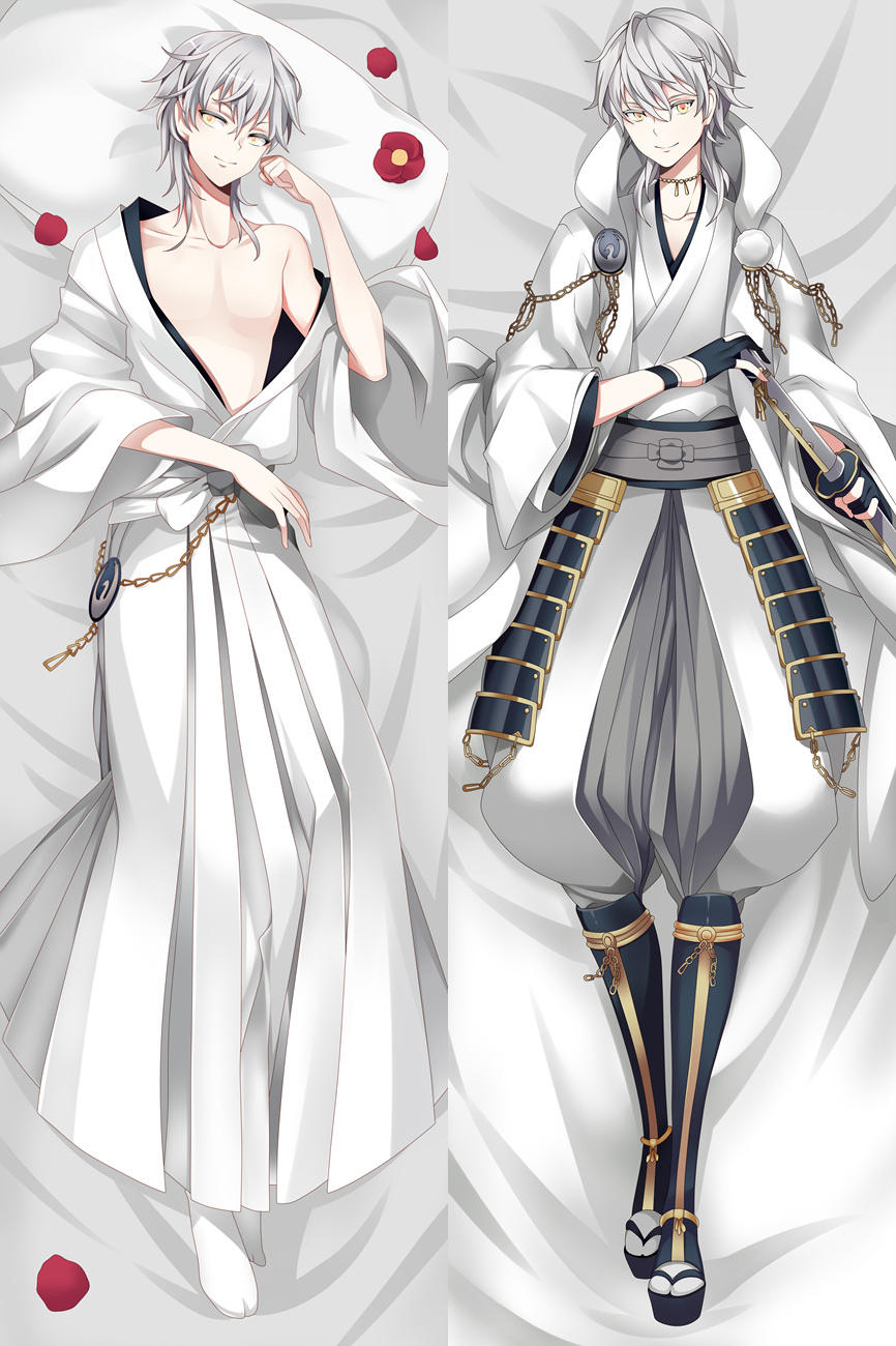 Touken Ranbu Tsurumaru Kuninaga Anime Dakimakura Pillow Cover image 0
